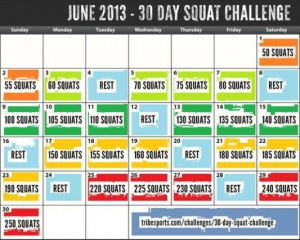 Squat Challenge