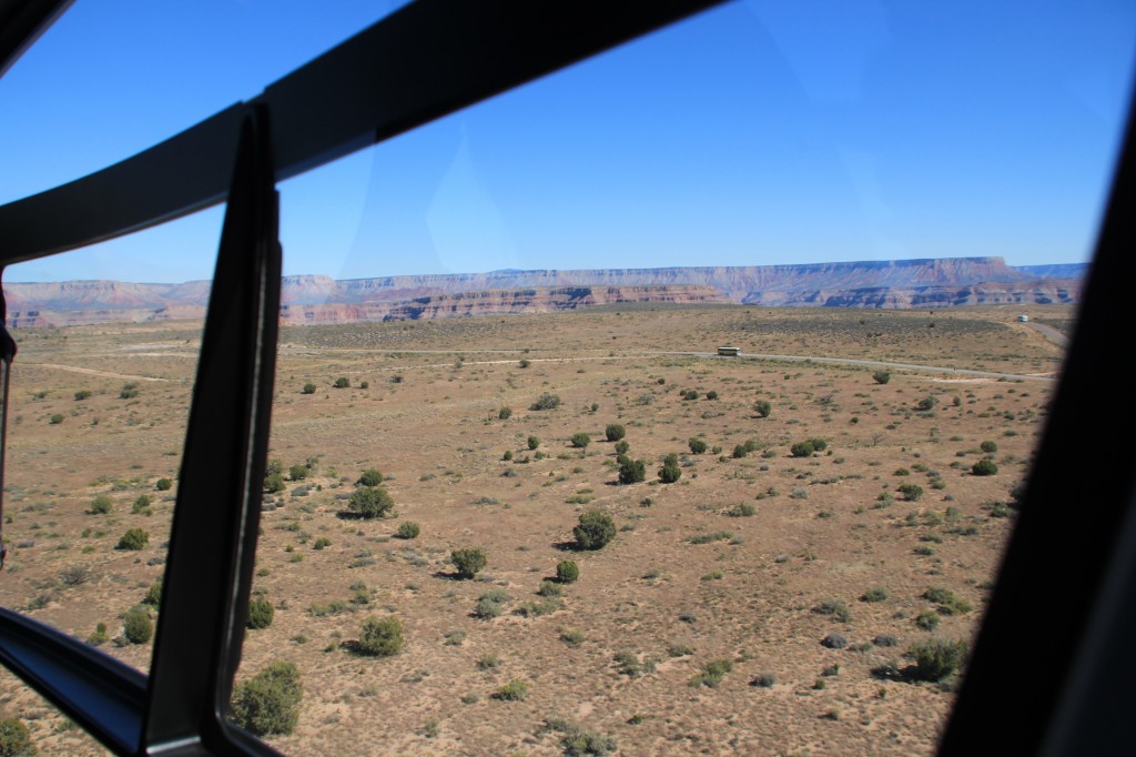 View of the Grand Canyon from a Helicopter